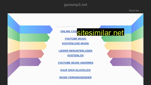 ganamp3.net alternative sites