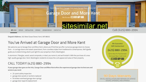 garagedoorrepairkent.net alternative sites