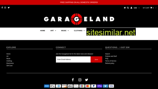 Garageland similar sites