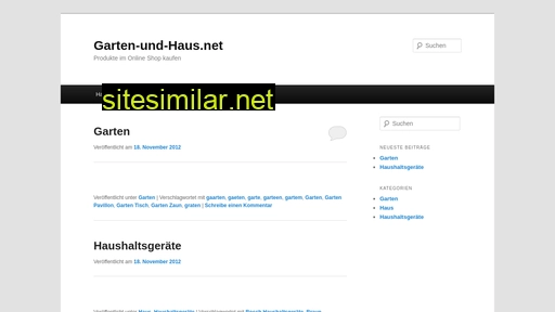 garten-und-haus.net alternative sites