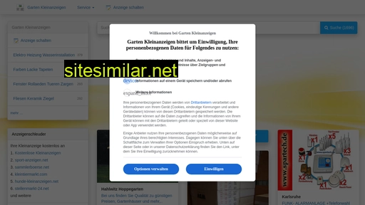 garten-kleinanzeigen.net alternative sites