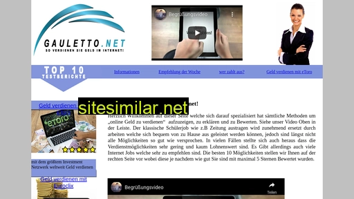 gauletto.net alternative sites