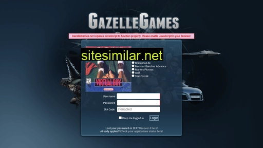 gazellegames.net alternative sites