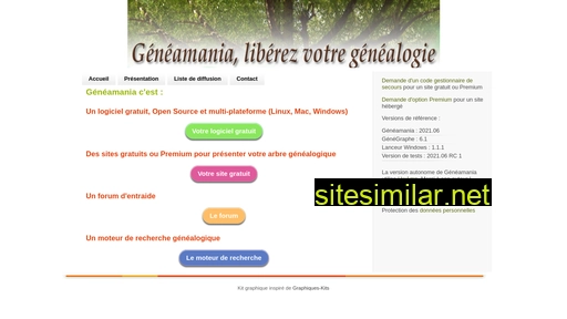 geneamania.net alternative sites