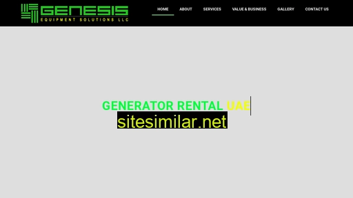 genesisuae.net alternative sites