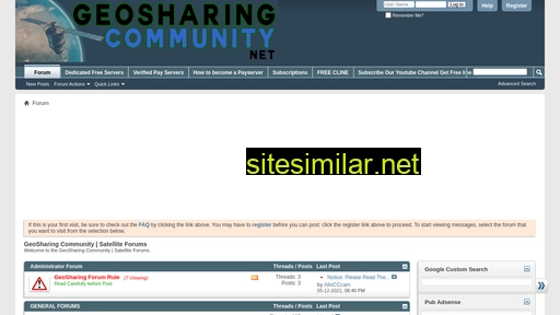 geosharing.net alternative sites