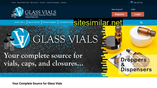 glassvials.net alternative sites