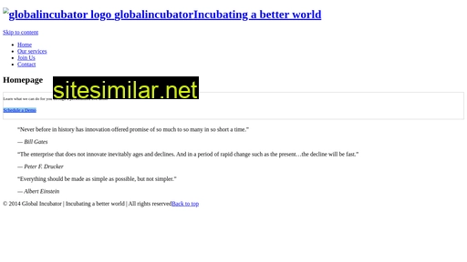 globalincubator.net alternative sites