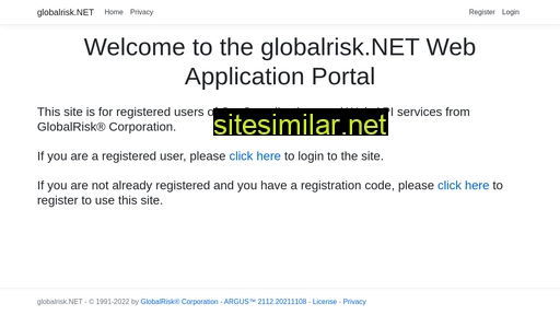 globalrisk.net alternative sites