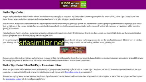 goldentiger-casino.net alternative sites