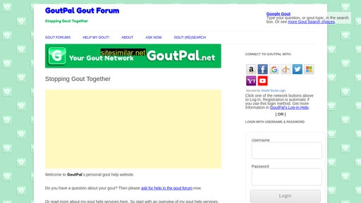 goutpal.net alternative sites