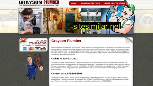 Graysonplumber similar sites