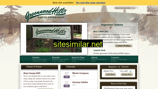 greenwoodhills.net alternative sites