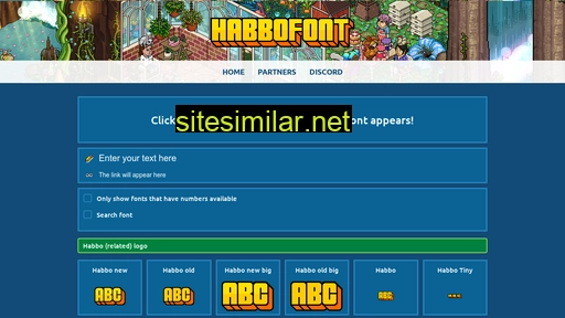 habbofont.net alternative sites