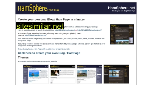 hamsphere.net alternative sites