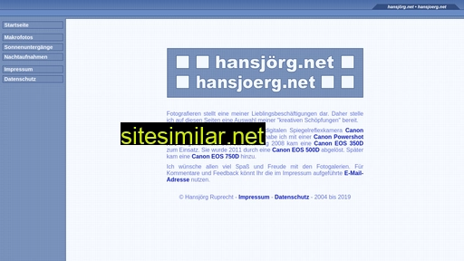 hansjoerg.net alternative sites