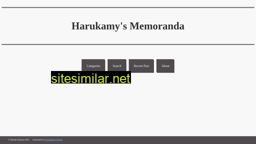 harukamy.net alternative sites