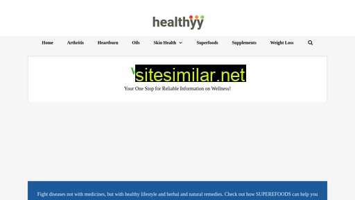 Healthyy similar sites
