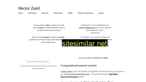 Hectorzenil similar sites