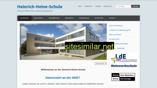 heinrich-heine-schule.net alternative sites