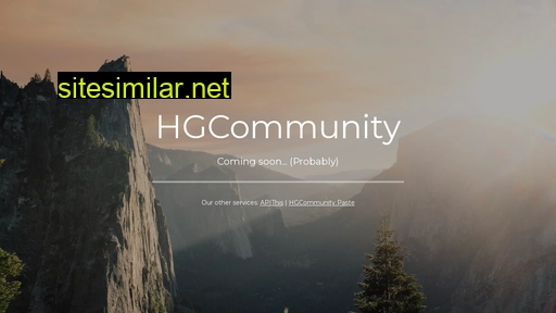 hgcommunity.net alternative sites