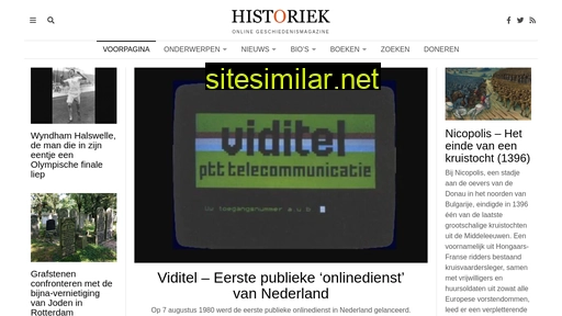 historiek.net alternative sites