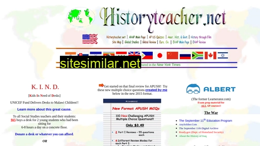 Historyteacher similar sites