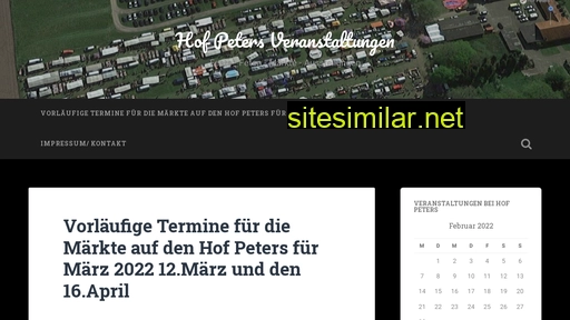 hof-peters.net alternative sites