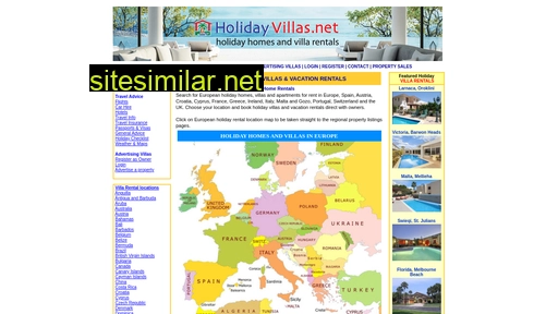 holidayvillas.net alternative sites