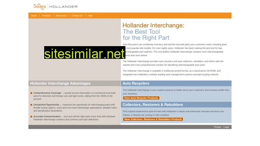 hollanderinterchange.net alternative sites