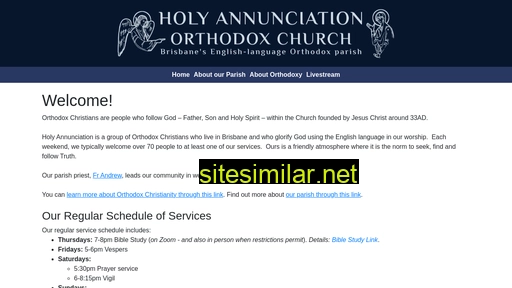 Holyannunciation similar sites