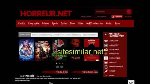 horreur.net alternative sites