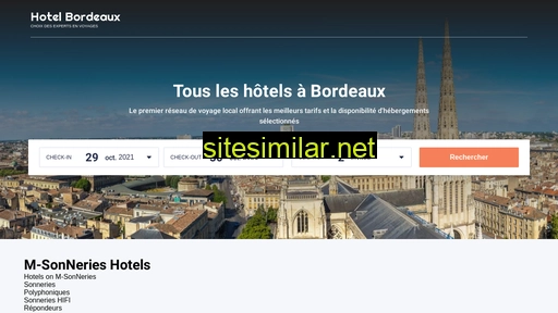 hoteldebordeaux.net alternative sites