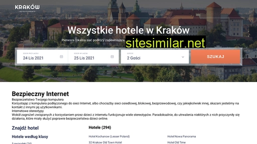 hotelsofkrakow.net alternative sites