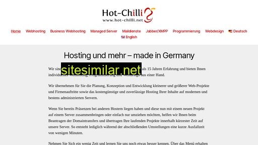 Hot-chilli similar sites