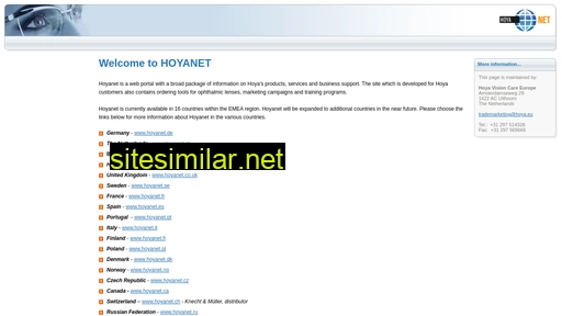 Hoyanet similar sites