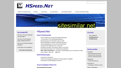 Hspeed similar sites