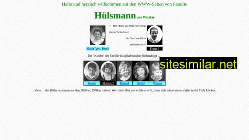 huelsmann.net alternative sites