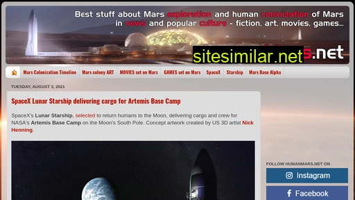 humanmars.net alternative sites