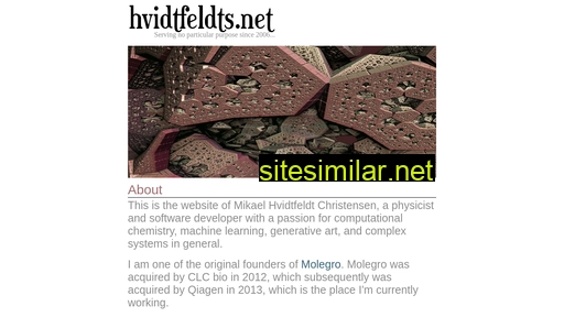 Hvidtfeldts similar sites