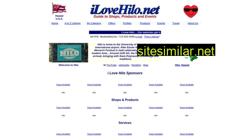 ilovehilo.net alternative sites