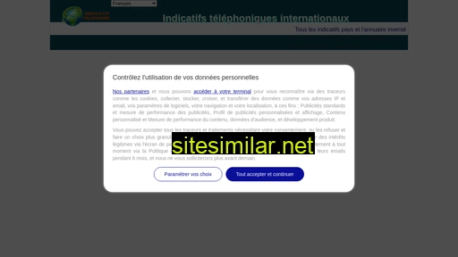 indicatif-telephone.net alternative sites