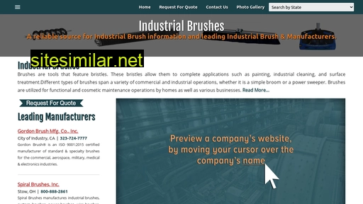industrialbrushes.net alternative sites