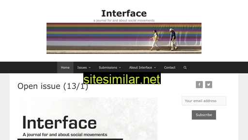 Interfacejournal similar sites