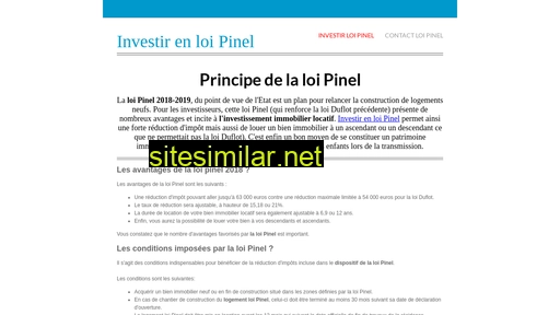 investissement-loi-pinel.net alternative sites