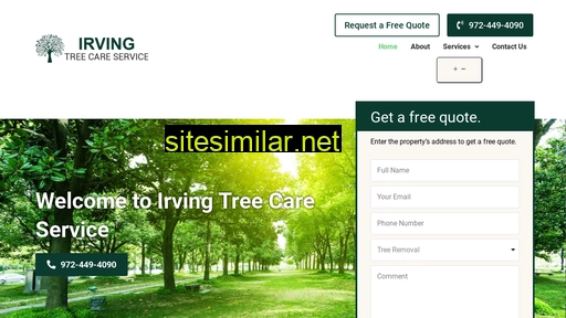 irvingtreecareservice.net alternative sites