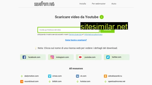 it1.savefrom.net alternative sites