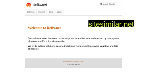 Itefix similar sites