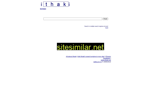 ithaki.net alternative sites