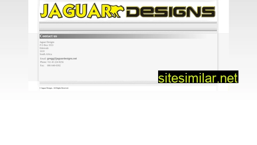 jaguardesigns.net alternative sites
